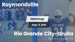 Matchup: Raymondville High vs. Rio Grande City-Grulla  2019