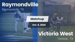 Matchup: Raymondville High vs. Victoria West  2020