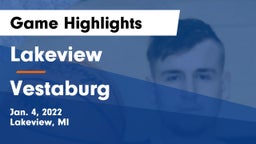 Lakeview  vs Vestaburg  Game Highlights - Jan. 4, 2022