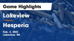 Lakeview  vs Hesperia  Game Highlights - Feb. 4, 2022