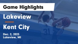 Lakeview  vs Kent City  Game Highlights - Dec. 2, 2023