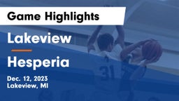 Lakeview  vs Hesperia  Game Highlights - Dec. 12, 2023