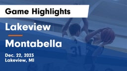 Lakeview  vs Montabella  Game Highlights - Dec. 22, 2023