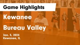 Kewanee  vs Bureau Valley  Game Highlights - Jan. 5, 2024