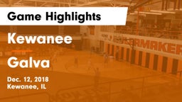 Kewanee  vs Galva  Game Highlights - Dec. 12, 2018