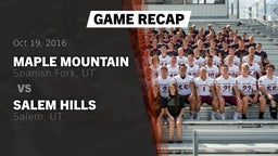 Recap: Maple Mountain  vs. Salem Hills  2016