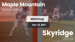 Matchup: Maple Mountain High vs. Skyridge  2017