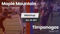 Matchup: Maple Mountain High vs. Timpanogos  2017