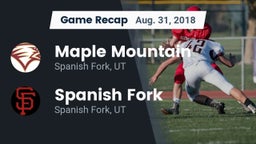 Recap: Maple Mountain  vs. Spanish Fork  2018