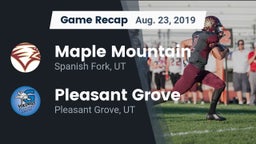 Recap: Maple Mountain  vs. Pleasant Grove  2019