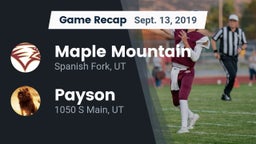 Recap: Maple Mountain  vs. Payson  2019