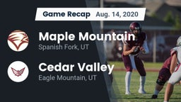 Recap: Maple Mountain  vs. Cedar Valley  2020