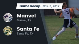 Recap: Manvel  vs. Santa Fe  2017