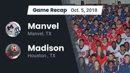 Recap: Manvel  vs. Madison  2018