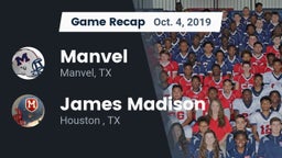 Recap: Manvel  vs. James Madison  2019