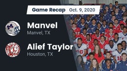 Recap: Manvel  vs. Alief Taylor  2020