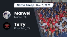 Recap: Manvel  vs. Terry  2020