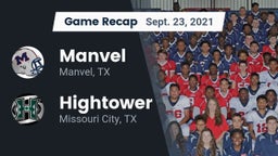 Recap: Manvel  vs. Hightower  2021