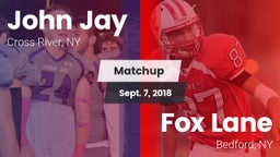 Matchup: Jay  vs. Fox Lane  2018