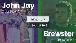 Matchup: Jay  vs. Brewster  2018