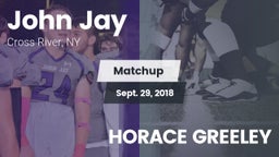 Matchup: Jay  vs. HORACE GREELEY 2018