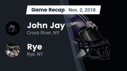 Recap: John Jay  vs. Rye  2018