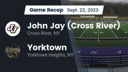 Recap: John Jay  (Cross River) vs. Yorktown  2023