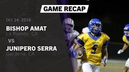 Recap: Bishop Amat  vs. Junipero Serra  2016