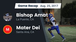 Recap: Bishop Amat  vs. Mater Dei  2017