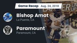 Recap: Bishop Amat  vs. Paramount  2018