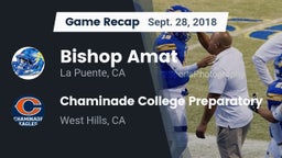 Recap: Bishop Amat  vs. Chaminade College Preparatory 2018