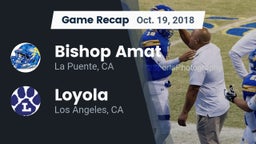 Recap: Bishop Amat  vs. Loyola  2018