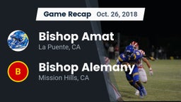 Recap: Bishop Amat  vs. Bishop Alemany  2018