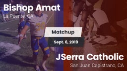Matchup: Bishop Amat High vs. JSerra Catholic  2019