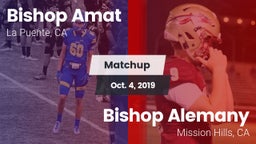 Matchup: Bishop Amat High vs. Bishop Alemany  2019