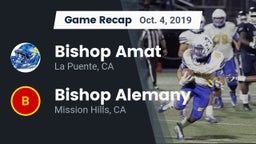 Recap: Bishop Amat  vs. Bishop Alemany  2019