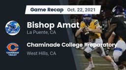 Recap: Bishop Amat  vs. Chaminade College Preparatory 2021