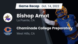 Recap: Bishop Amat  vs. Chaminade College Preparatory 2022