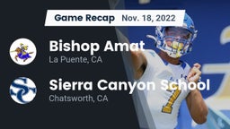 Recap: Bishop Amat  vs. Sierra Canyon School 2022