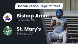 Recap: Bishop Amat  vs. St. Mary's  2023