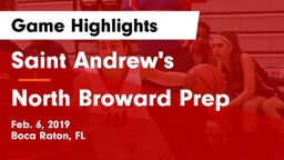 Saint Andrew's  vs North Broward Prep Game Highlights - Feb. 6, 2019