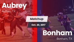 Matchup: Aubrey  vs. Bonham  2017