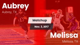 Matchup: Aubrey  vs. Melissa  2017