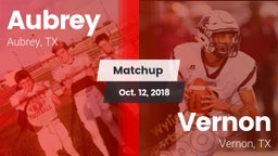 Matchup: Aubrey  vs. Vernon  2018