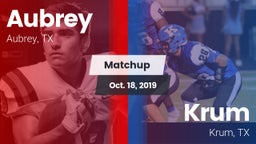 Matchup: Aubrey  vs. Krum  2019
