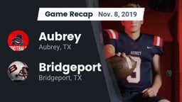 Recap: Aubrey  vs. Bridgeport  2019