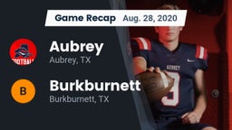 Recap: Aubrey  vs. Burkburnett  2020