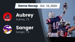 Recap: Aubrey  vs. Sanger  2020