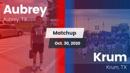 Matchup: Aubrey  vs. Krum  2020