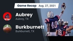 Recap: Aubrey  vs. Burkburnett  2021